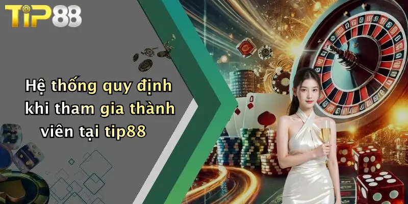 Hệ thống quy định khi tham gia thành viên tại tip88
