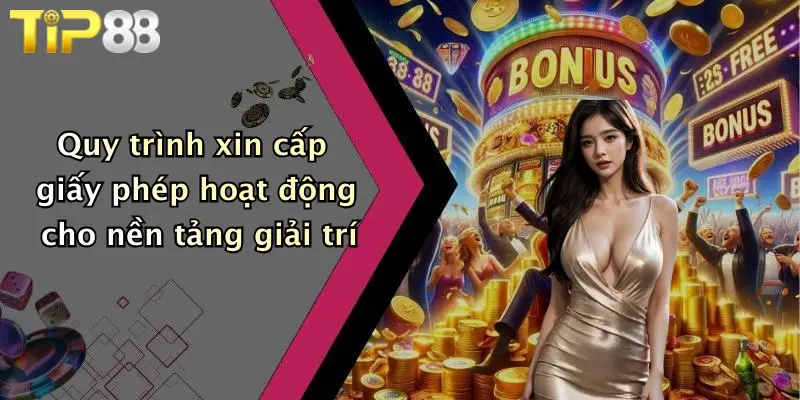 Quy trình xin cấp giấy phép hoạt động cho nền tảng giải trí